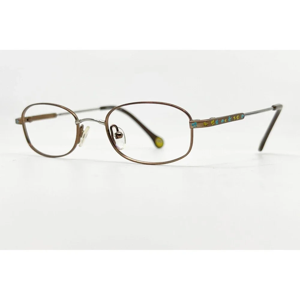SpongeBob SquarePants Eyeglass Frames Kids Brown Medusa BRN 125 43-16-125